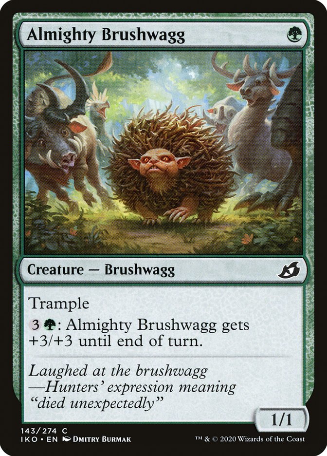 Almighty Brushwagg [Ikoria: Lair of Behemoths] | Devastation Store