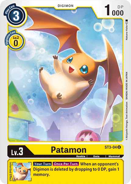 Patamon [ST3-04] [Starter Deck: Heaven's Yellow] | Devastation Store