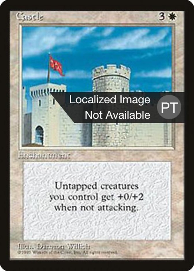 Castle [Fourth Edition (Foreign Black Border)] | Devastation Store