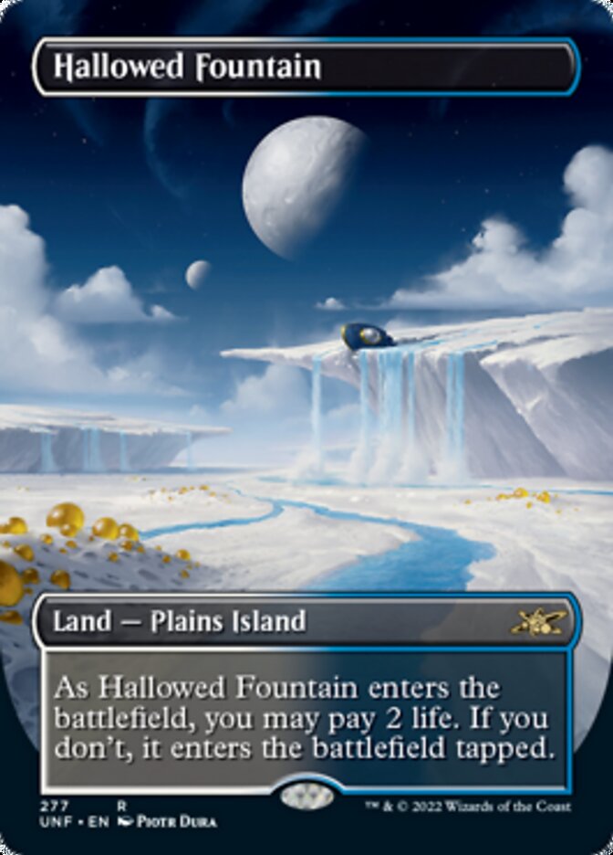 Hallowed Fountain (Borderless) [Unfinity] | Devastation Store