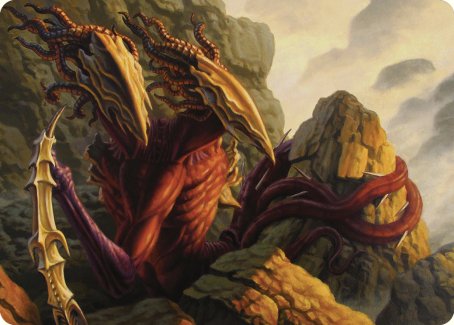 Two-Headed Sliver Art Card [Commander Masters Art Series] | Devastation Store