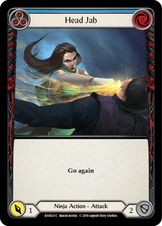 Head Jab (Blue) [KSU023-C] Normal - Devastation Store | Devastation Store