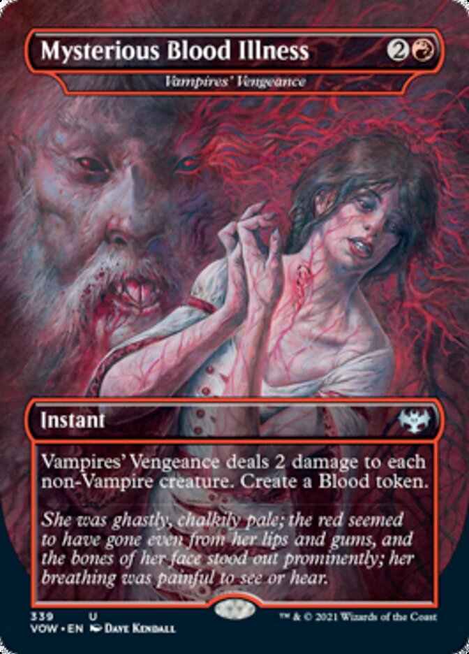 Vampires' Vengeance - Mysterious Blood Illness [Innistrad: Crimson Vow] | Devastation Store