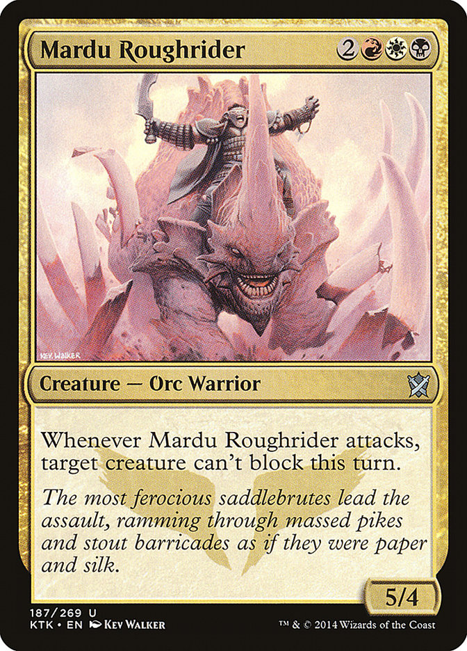 Mardu Roughrider [Khans of Tarkir] | Devastation Store