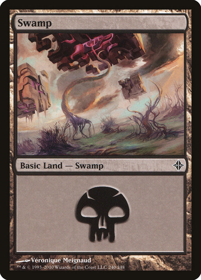 Swamp (240) [Rise of the Eldrazi] - Devastation Store | Devastation Store