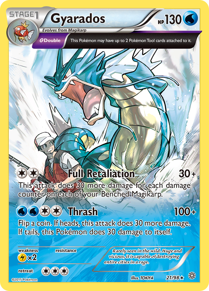 Gyarados (21/98) [XY: Ancient Origins] | Devastation Store