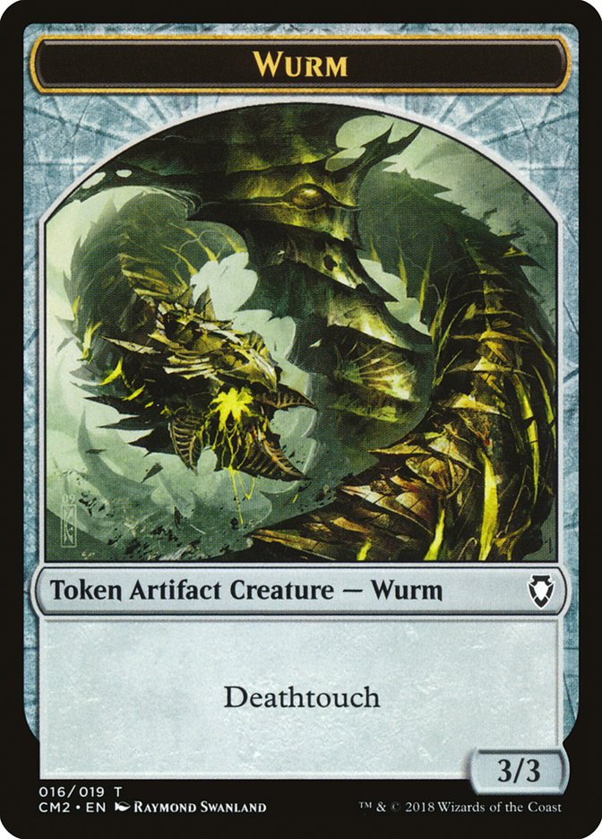 Wurm (Deathtouch) [Commander Anthology Volume II Tokens] | Devastation Store