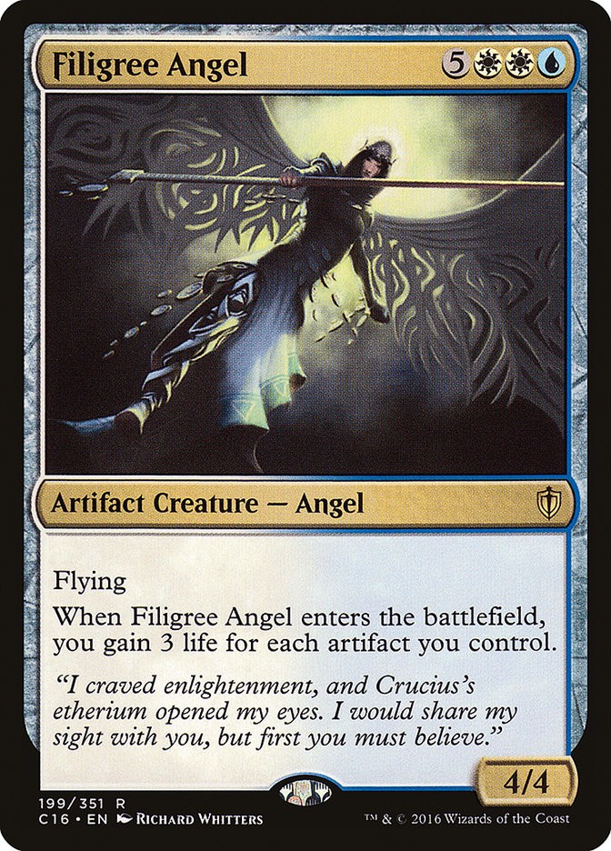 Filigree Angel [Commander 2016] | Devastation Store