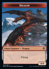 Soldier // Dragon Double-sided Token [Dominaria United Tokens] | Devastation Store