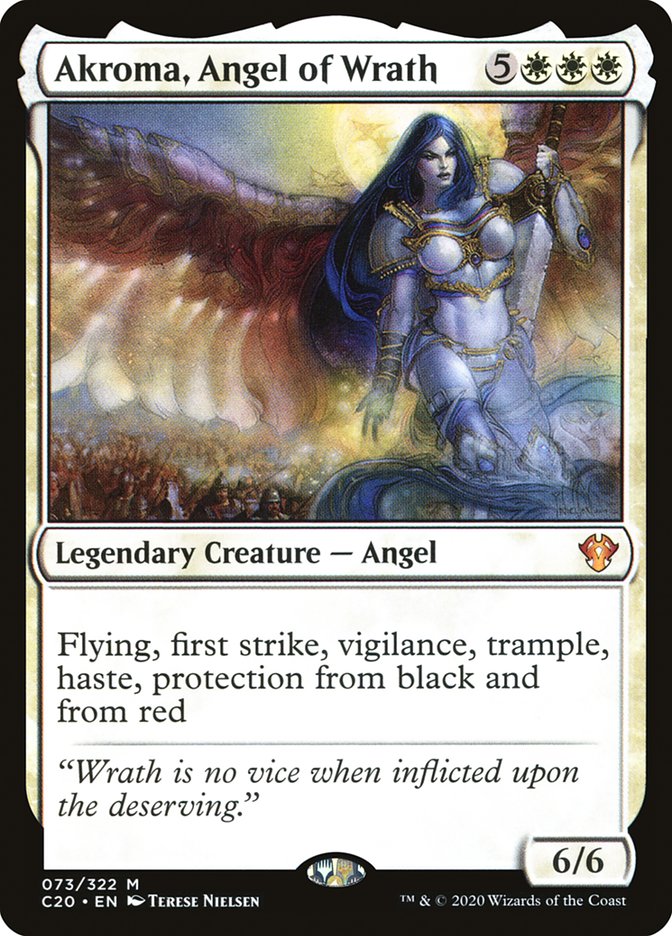 Akroma, Angel of Wrath [Commander 2020] | Devastation Store