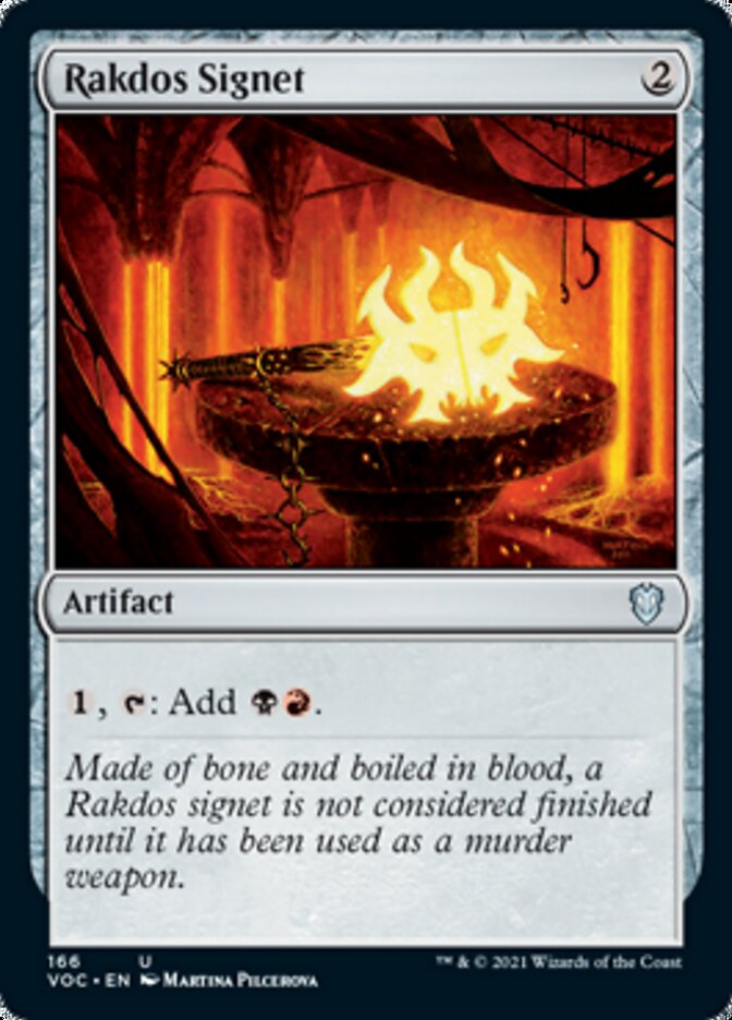 Rakdos Signet [Innistrad: Crimson Vow Commander] | Devastation Store
