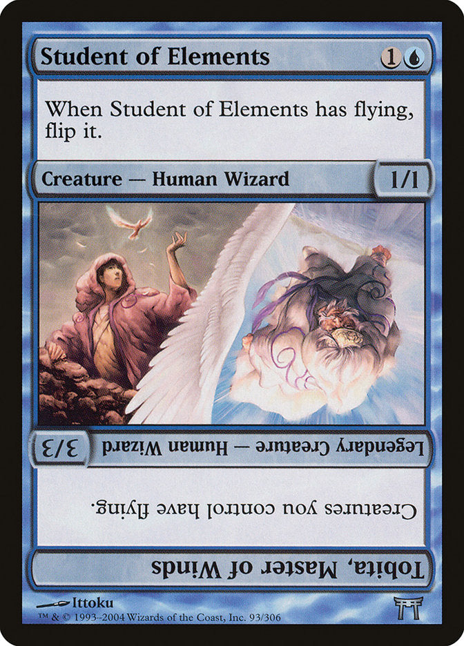 Student of Elements // Tobita, Master of Winds [Champions of Kamigawa] | Devastation Store