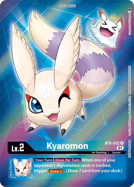 Kyaromon [BT6-002] (Alternative Art - Box Topper) [Double Diamond] | Devastation Store