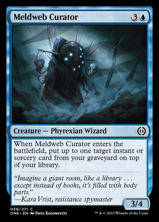 Meldweb Curator [Phyrexia: All Will Be One] | Devastation Store