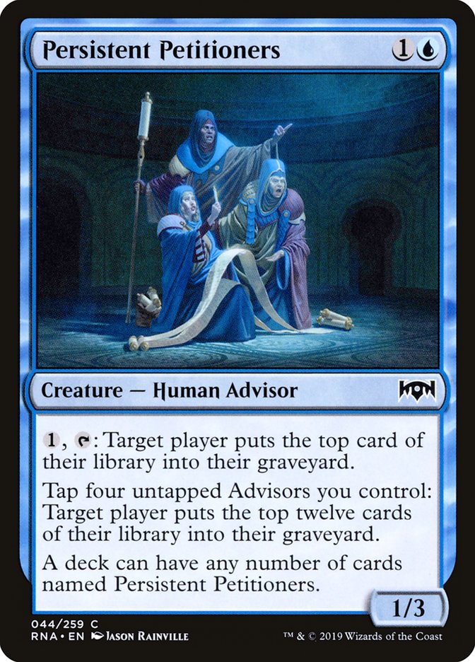 Persistent Petitioners [Ravnica Allegiance] | Devastation Store