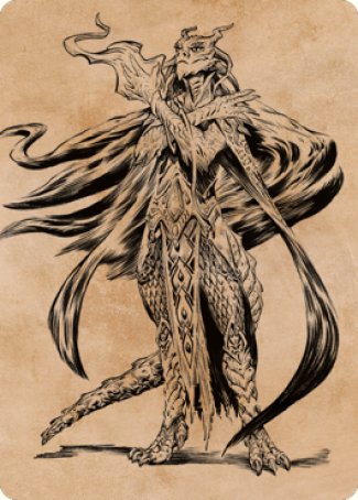 Lozhan, Dragons' Legacy Art Card [Commander Legends: Battle for Baldur's Gate Art Series] | Devastation Store