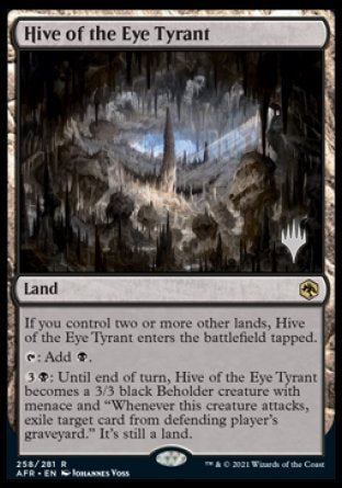 Hive of the Eye Tyrant (Promo Pack) [Dungeons & Dragons: Adventures in the Forgotten Realms Promos] | Devastation Store