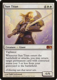 Sun Titan (M11) [Oversize Cards] | Devastation Store
