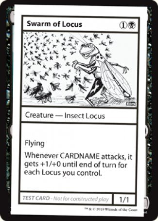 Swarm of Locus (2021 Edition) [Mystery Booster Playtest Cards] | Devastation Store