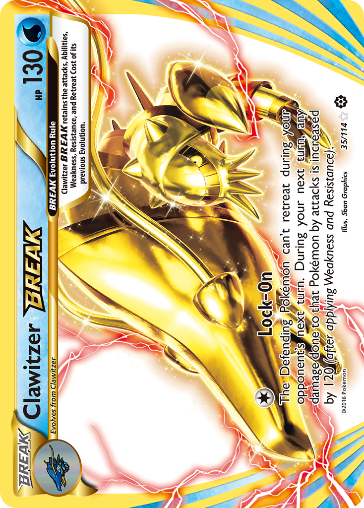 Clawitzer BREAK (35/114) [XY: Steam Siege] | Devastation Store