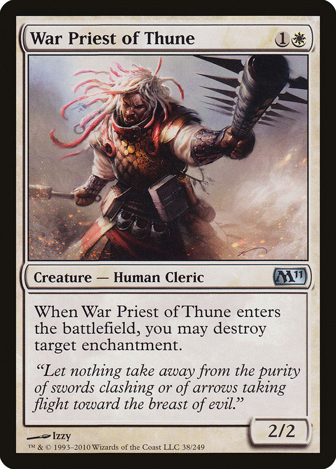 War Priest of Thune [Magic 2011] | Devastation Store