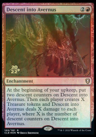 Descent into Avernus [Commander Legends: Battle for Baldur's Gate Prerelease Promos] | Devastation Store