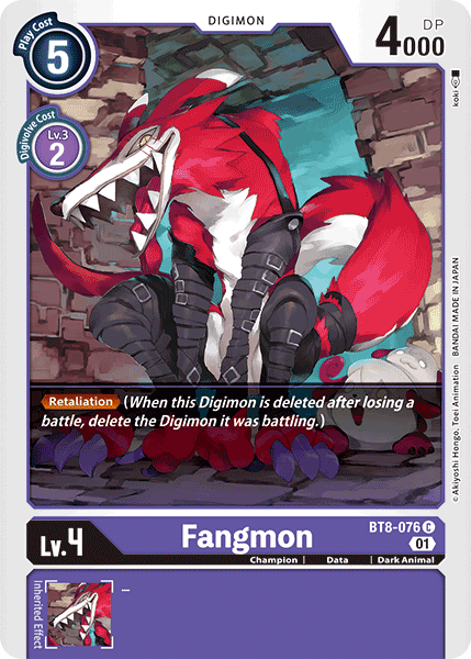 Fangmon [BT8-076] [New Awakening] | Devastation Store