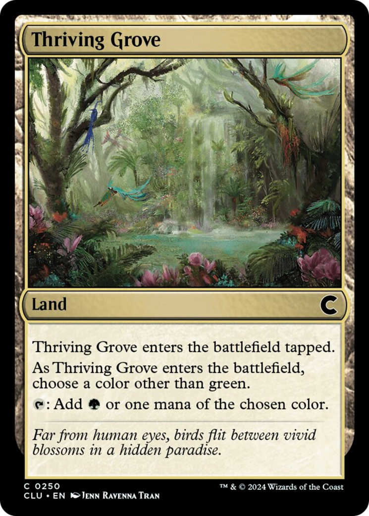Thriving Grove [Ravnica: Clue Edition] | Devastation Store