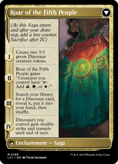 Huatli, Poet of Unity // Roar of the Fifth People [The Lost Caverns of Ixalan] | Devastation Store