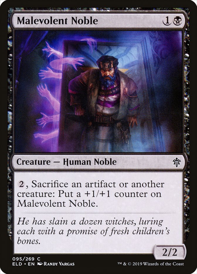 Malevolent Noble [Throne of Eldraine] | Devastation Store