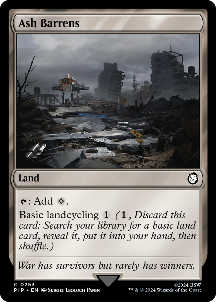 Ash Barrens [Fallout] | Devastation Store