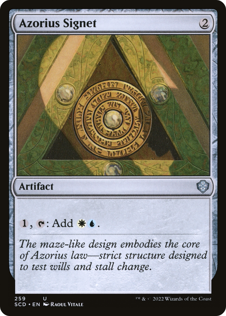 Azorius Signet [Starter Commander Decks] | Devastation Store