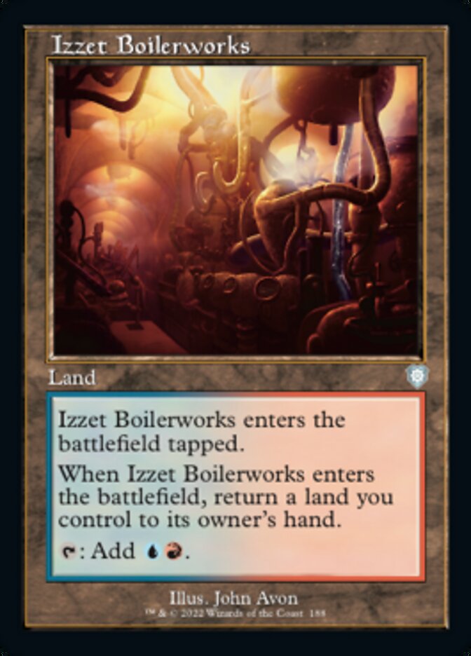 Izzet Boilerworks (Retro) [The Brothers' War Commander] | Devastation Store