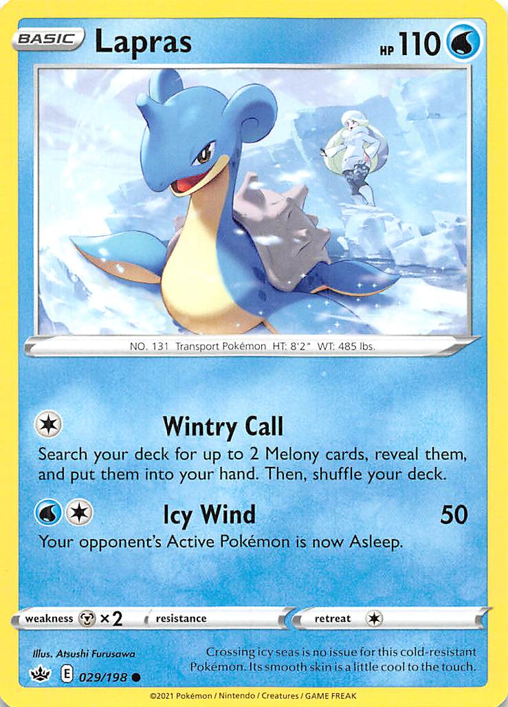 Lapras (029/198) [Sword & Shield: Chilling Reign] | Devastation Store