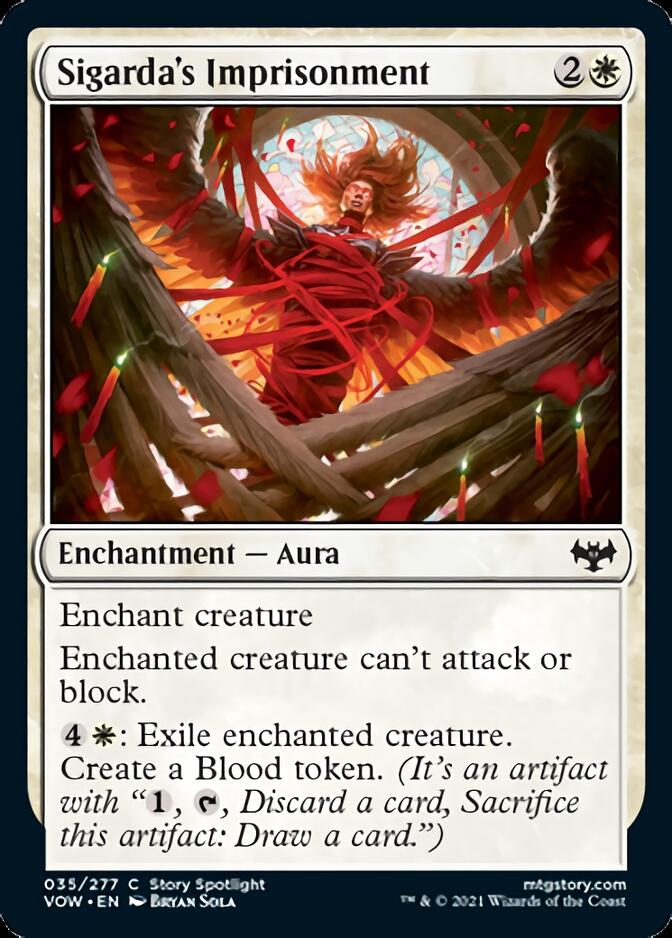 Sigarda's Imprisonment [Innistrad: Crimson Vow] | Devastation Store