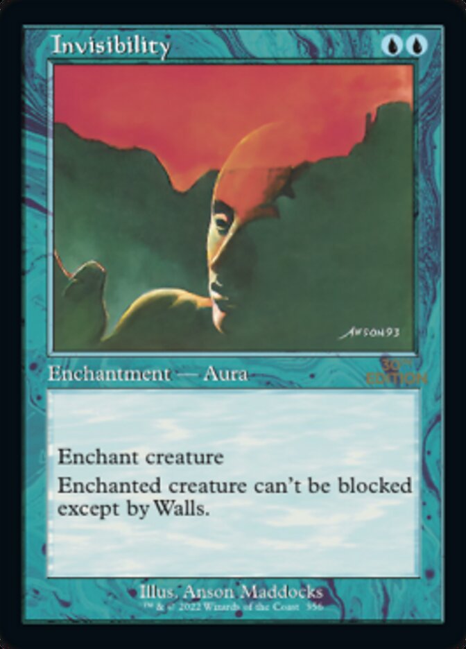 Invisibility (Retro) [30th Anniversary Edition] | Devastation Store