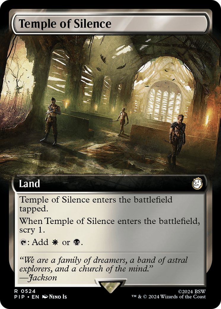 Temple of Silence (Extended Art) [Fallout] | Devastation Store