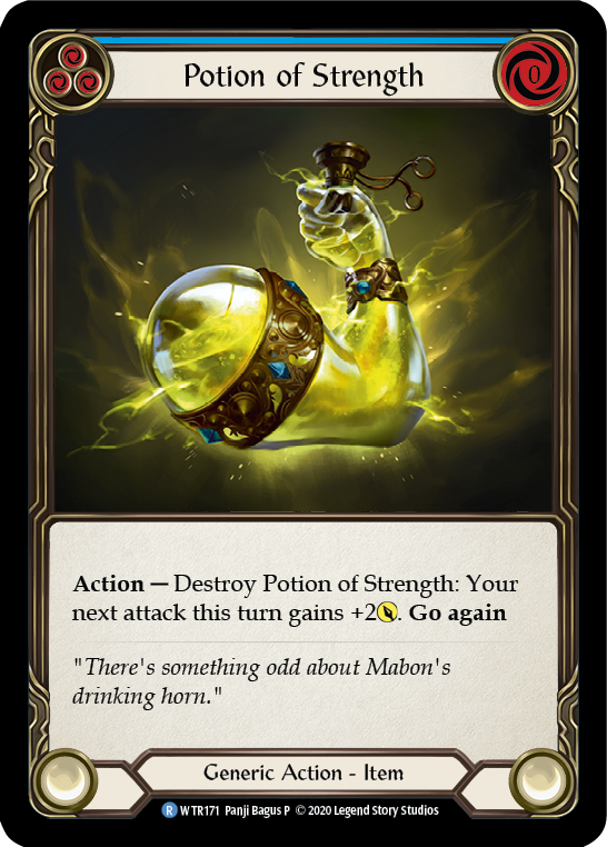 Potion of Strength [WTR171] Unlimited Edition Rainbow Foil - Devastation Store | Devastation Store