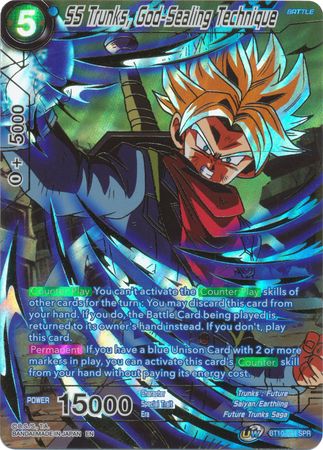 SS Trunks, God-Sealing Technique (SPR) [BT10-044] | Devastation Store