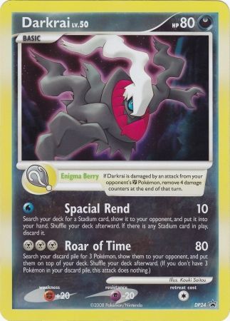 Darkrai (DP24) (Jumbo Card) [Diamond & Pearl: Black Star Promos] | Devastation Store