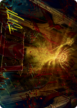 Katilda, Dawnhart Martyr Art Card (Gold-Stamped Signature) [Innistrad: Crimson Vow Art Series] | Devastation Store