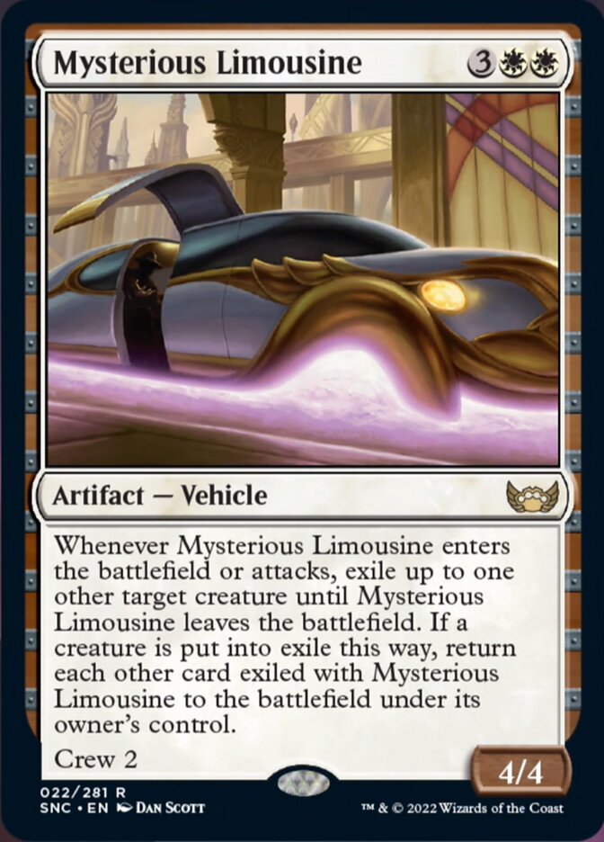 Mysterious Limousine [Streets of New Capenna] | Devastation Store