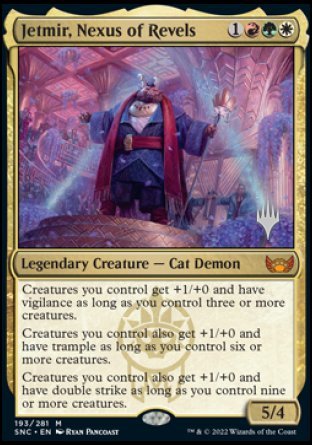 Jetmir, Nexus of Revels (Promo Pack) [Streets of New Capenna Promos] | Devastation Store