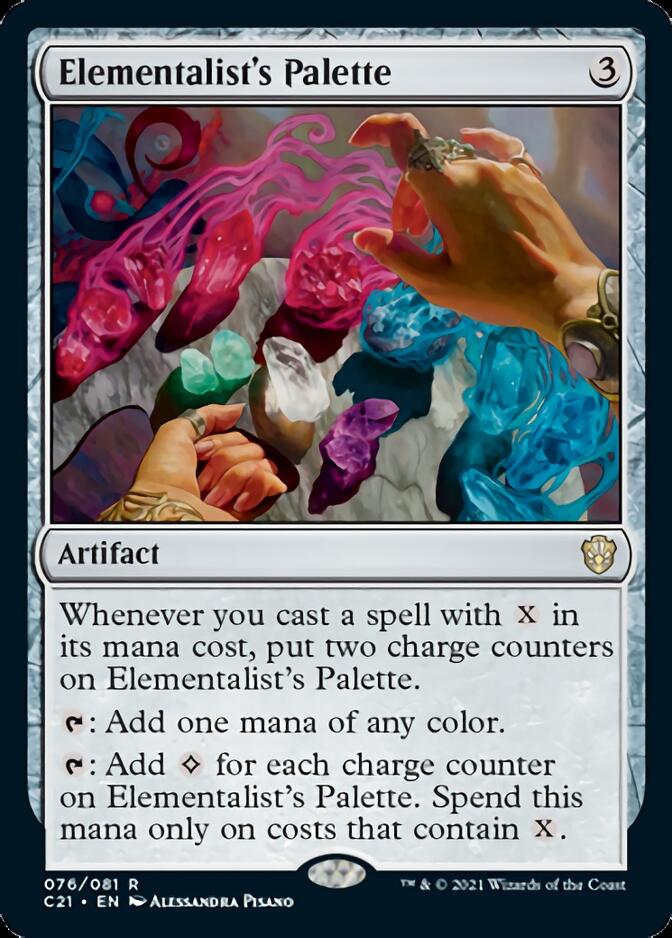 Elementalist's Palette [Commander 2021] | Devastation Store