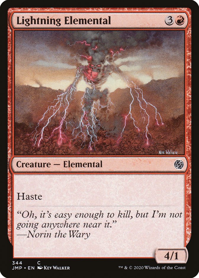 Lightning Elemental [Jumpstart] | Devastation Store