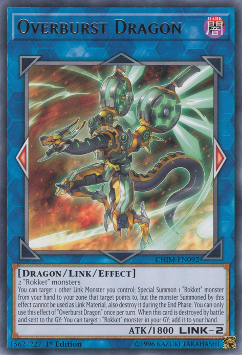 Overburst Dragon [CHIM-EN092] Rare | Devastation Store