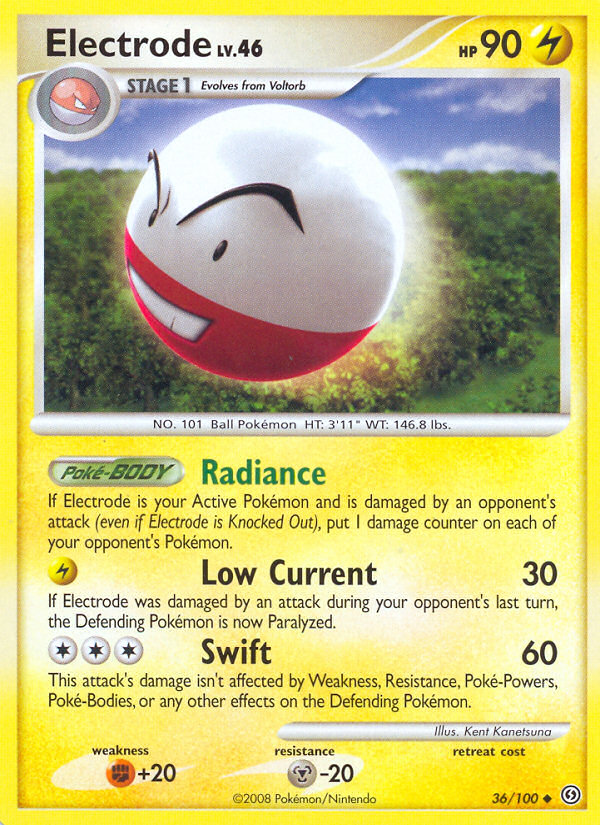 Electrode (36/100) [Diamond & Pearl: Stormfront] | Devastation Store