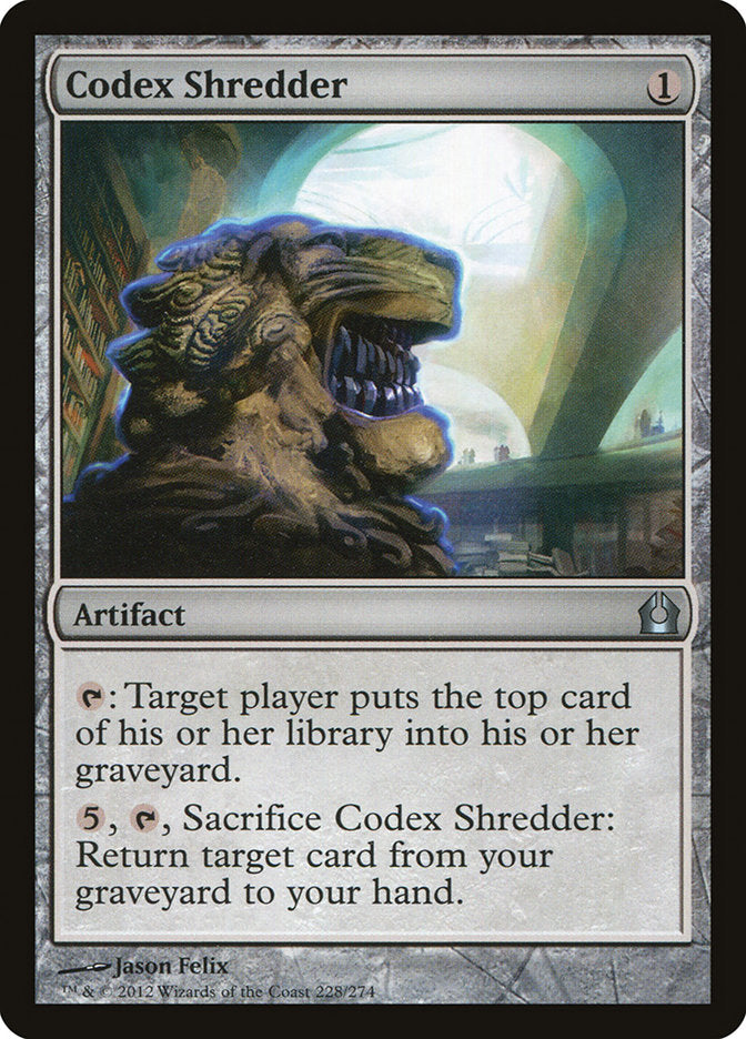 Codex Shredder [Return to Ravnica] | Devastation Store