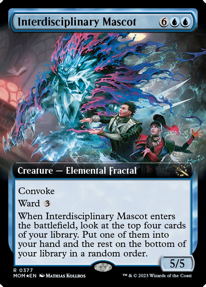 Interdisciplinary Mascot (Extended Art) [March of the Machine] | Devastation Store