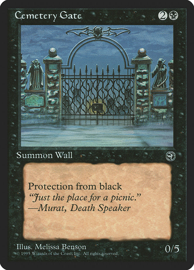 Cemetery Gate (Murat Flavor Text) [Homelands] - Devastation Store | Devastation Store